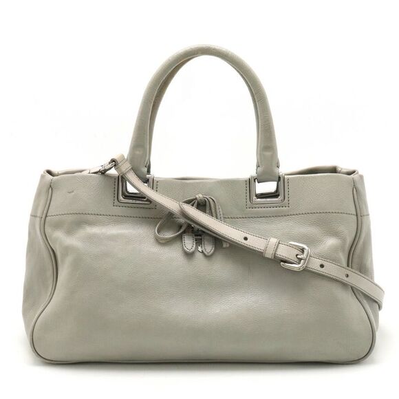 Pre Loved prada Women grey | grey Handbags - Picture 1 of 6